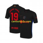 Camisolas de futebol FC Barcelona LAMINE YAMAL 19 Equipamento Alternativa 2024/25 Manga Curta